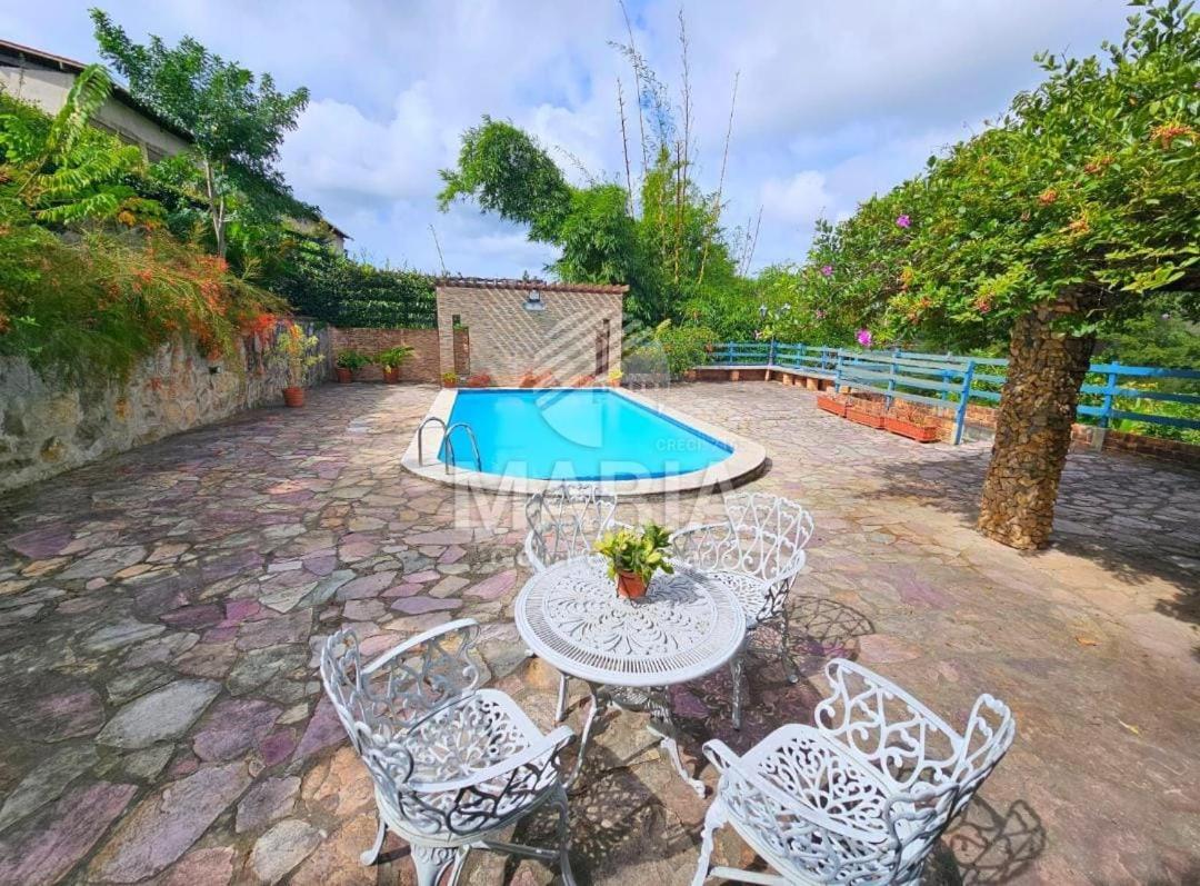 Casa Cantinho Da Paz, Seu Lazer Completo, Churrasqueira, Piscina E Muita Tranquilidade グラヴァター エクステリア 写真